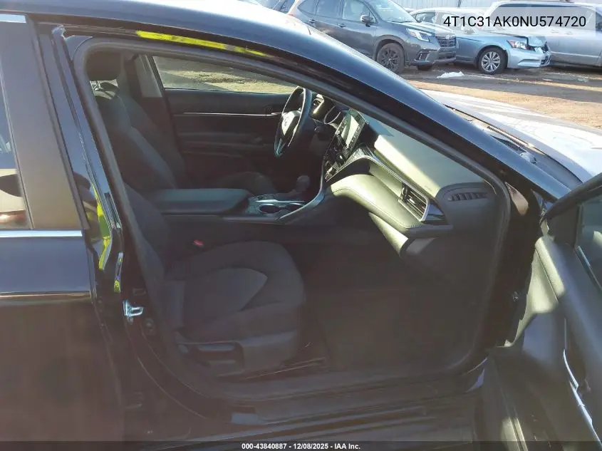 4T1C31AK0NU574720 2022 Toyota Camry Le Hybrid