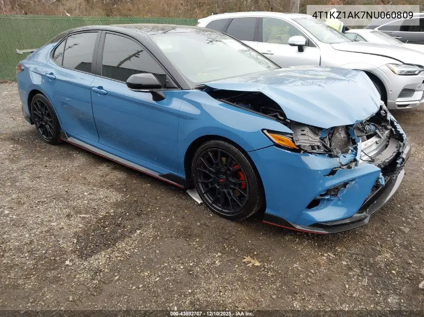 4T1KZ1AK7NU060809 2022 Toyota Camry Trd