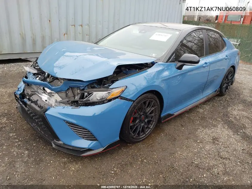 4T1KZ1AK7NU060809 2022 Toyota Camry Trd