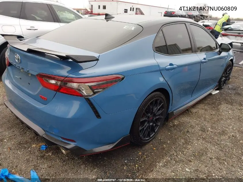 4T1KZ1AK7NU060809 2022 Toyota Camry Trd