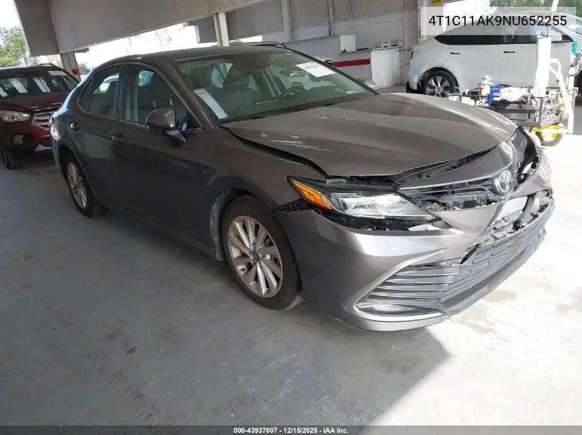 4T1C11AK9NU652255 2022 Toyota Camry Le