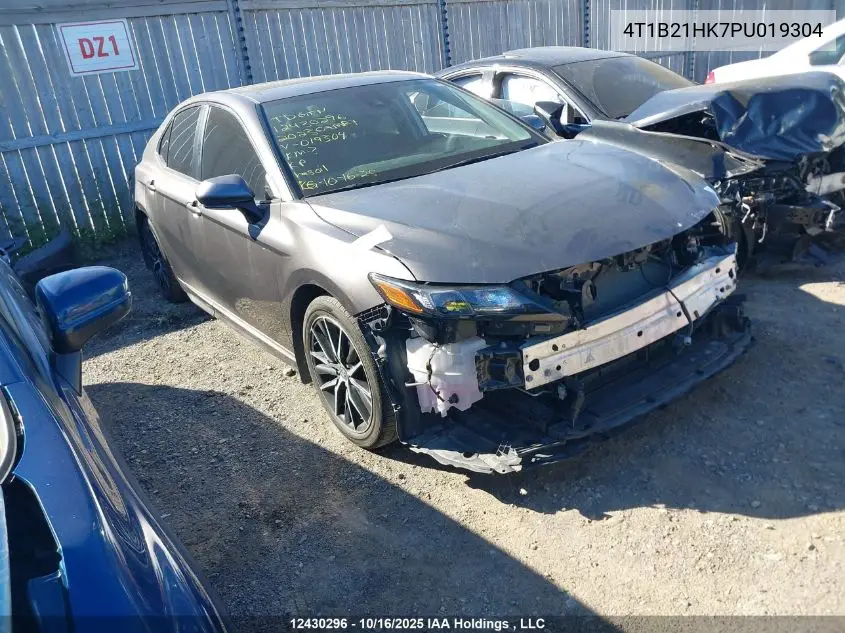 4T1B21HK7PU019304 2023 Toyota Camry Hybrid Se