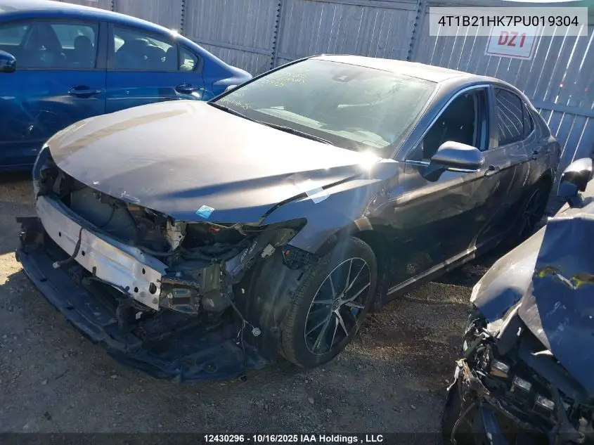 4T1B21HK7PU019304 2023 Toyota Camry Hybrid Se