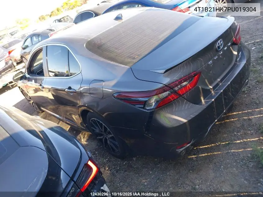 4T1B21HK7PU019304 2023 Toyota Camry Hybrid Se