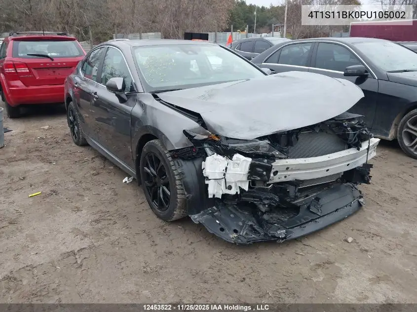 4T1S11BK0PU105002 2023 Toyota Camry Se