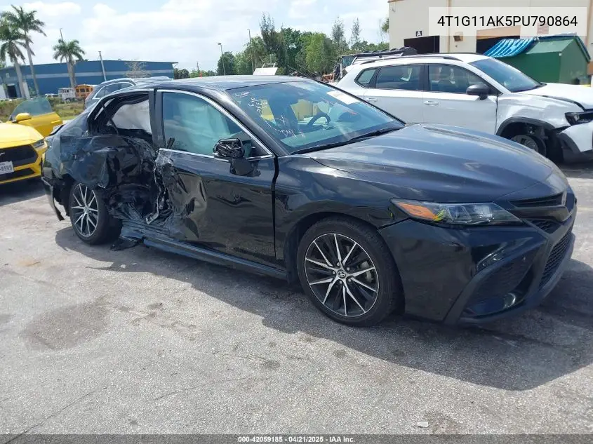 4T1G11AK5PU790864 2023 Toyota Camry Se