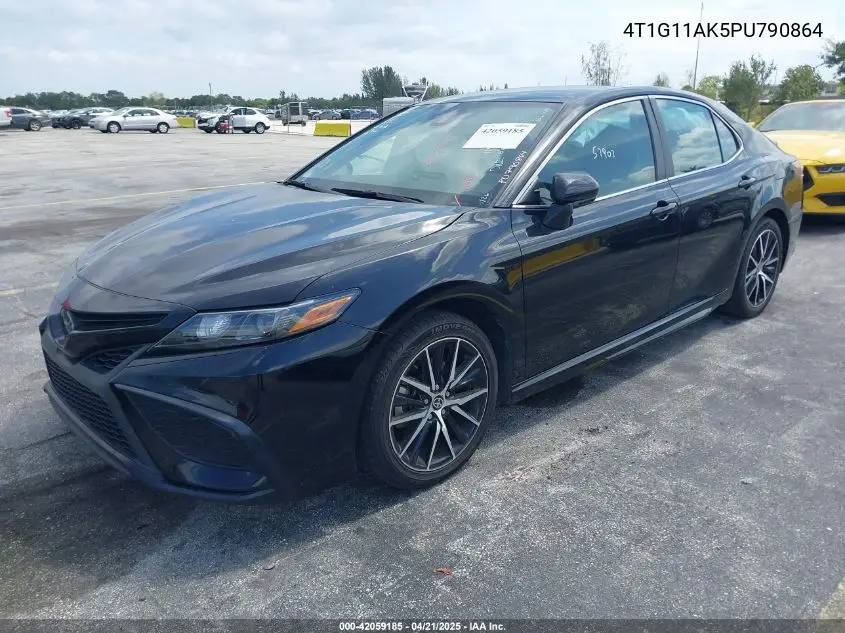 4T1G11AK5PU790864 2023 Toyota Camry Se