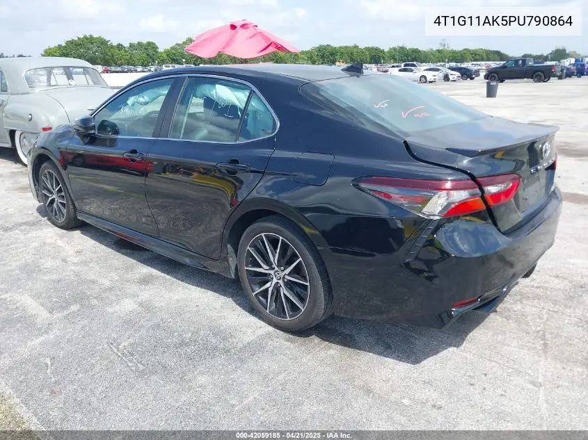 4T1G11AK5PU790864 2023 Toyota Camry Se