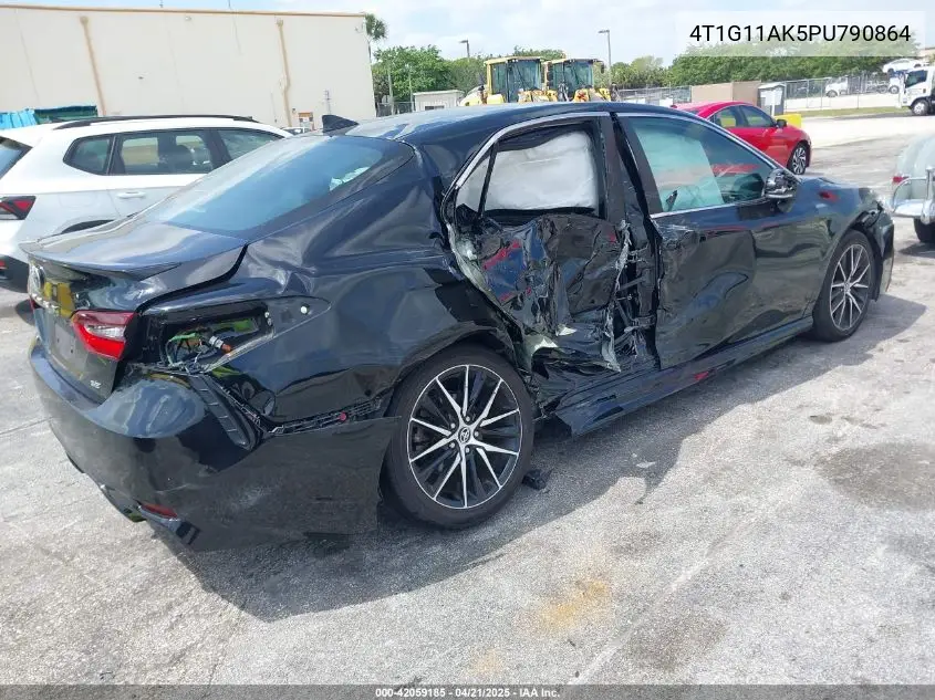 4T1G11AK5PU790864 2023 Toyota Camry Se