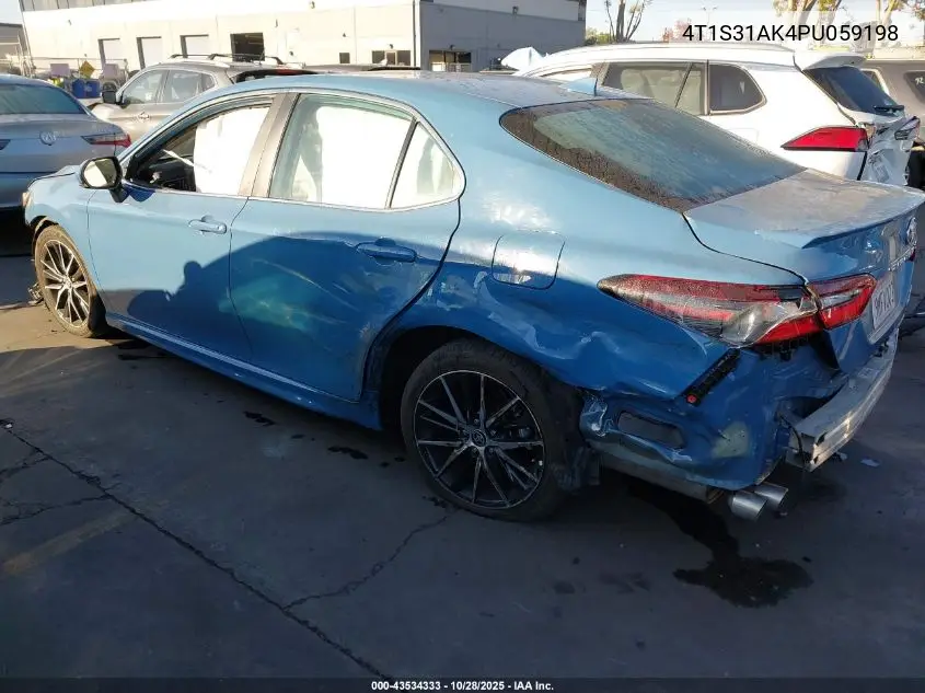 4T1S31AK4PU059198 2023 Toyota Camry Se Hybrid