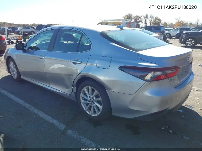 4T1C11AK2PU188020 2023 Toyota Camry Le