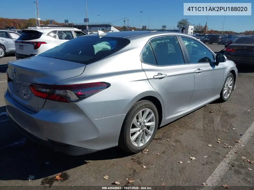 4T1C11AK2PU188020 2023 Toyota Camry Le