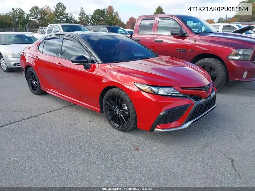 4T1KZ1AK0PU081844 2023 Toyota Camry Xse V6