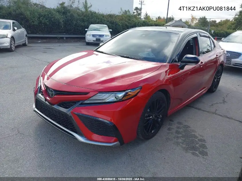 4T1KZ1AK0PU081844 2023 Toyota Camry Xse V6
