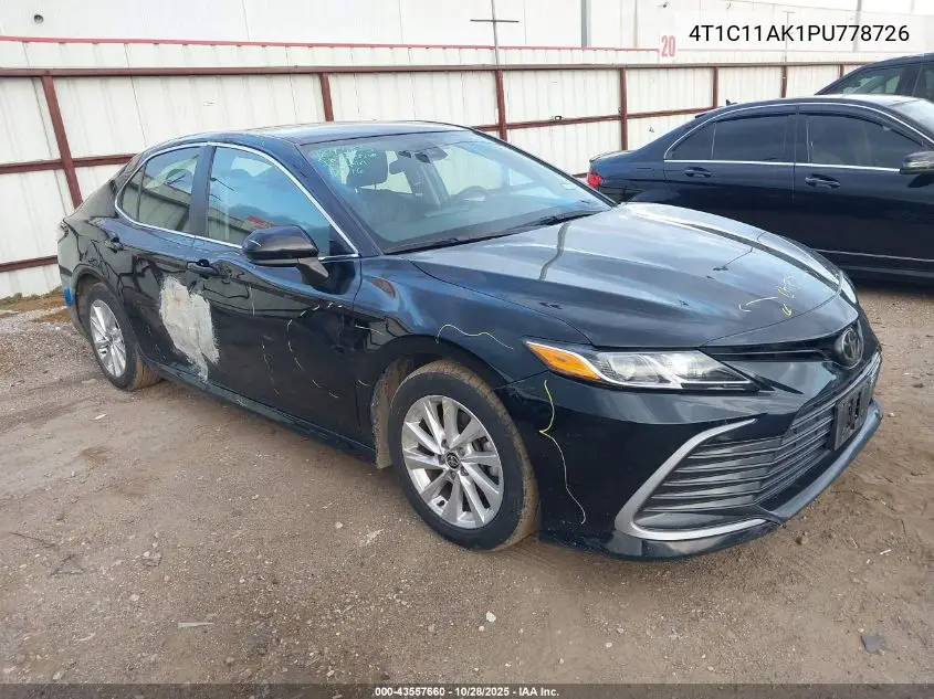 4T1C11AK1PU778726 2023 Toyota Camry Le
