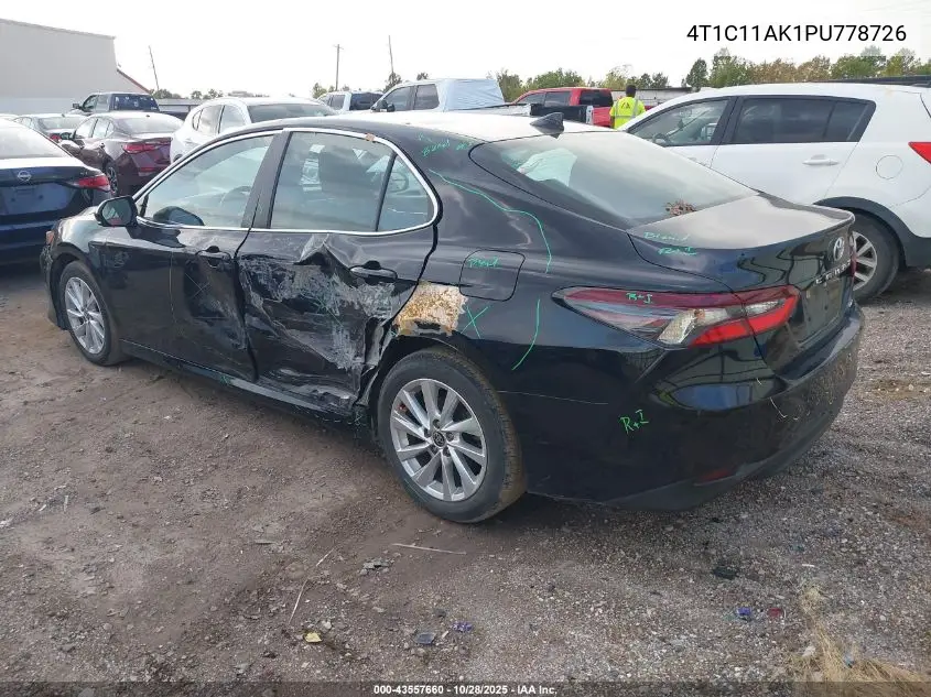 4T1C11AK1PU778726 2023 Toyota Camry Le