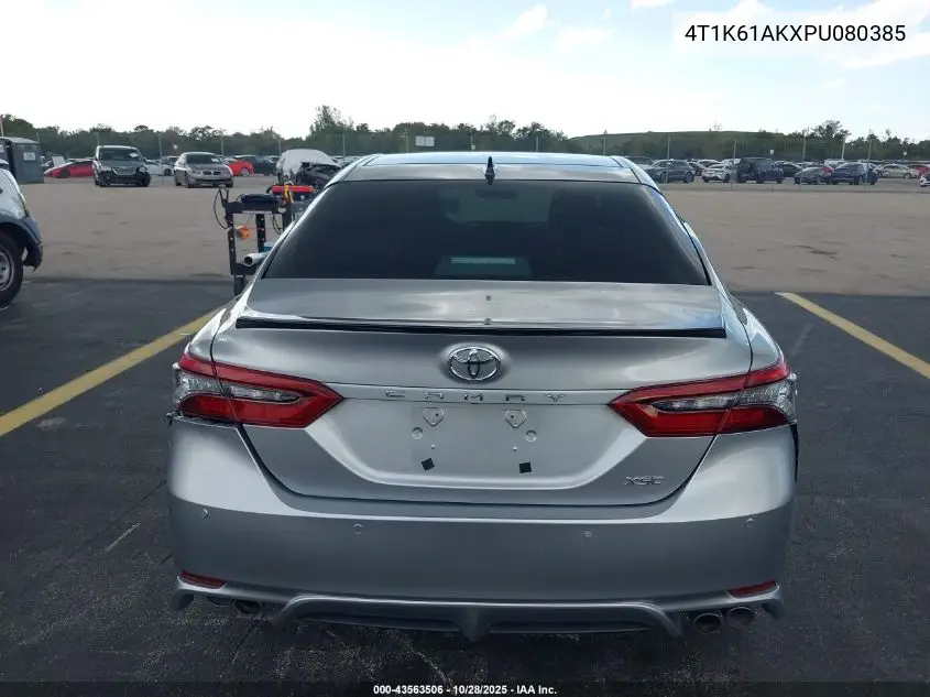 4T1K61AKXPU080385 2023 Toyota Camry Xse