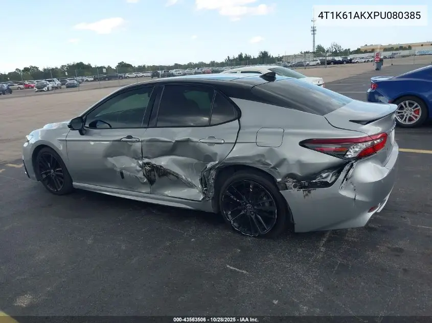4T1K61AKXPU080385 2023 Toyota Camry Xse