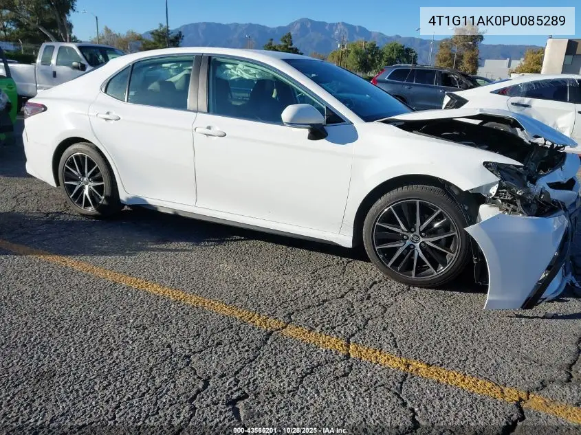 4T1G11AK0PU085289 2023 Toyota Camry Se