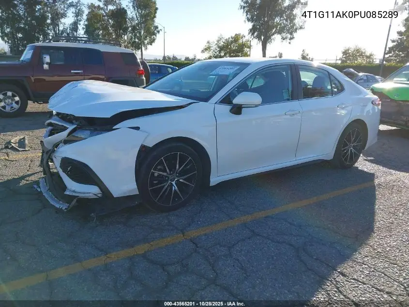 4T1G11AK0PU085289 2023 Toyota Camry Se