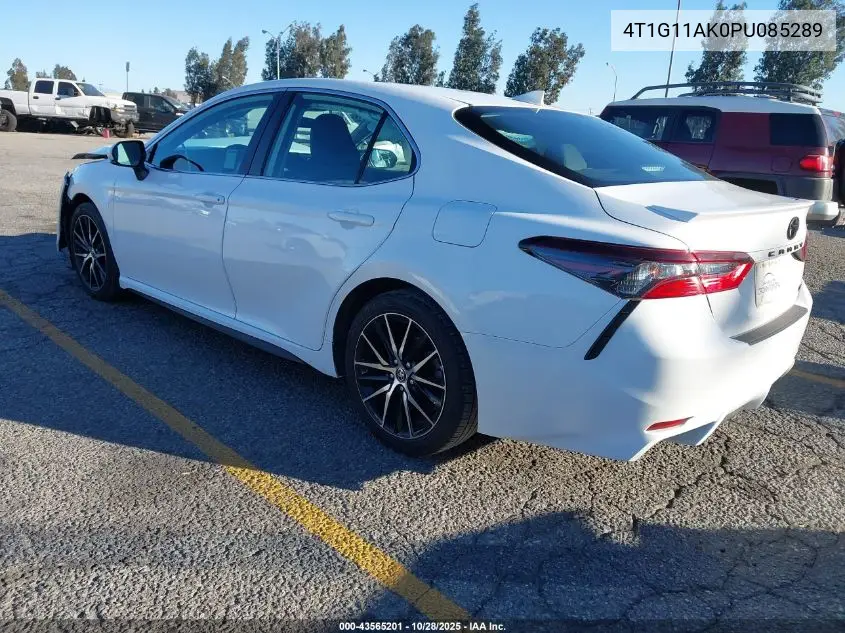 4T1G11AK0PU085289 2023 Toyota Camry Se