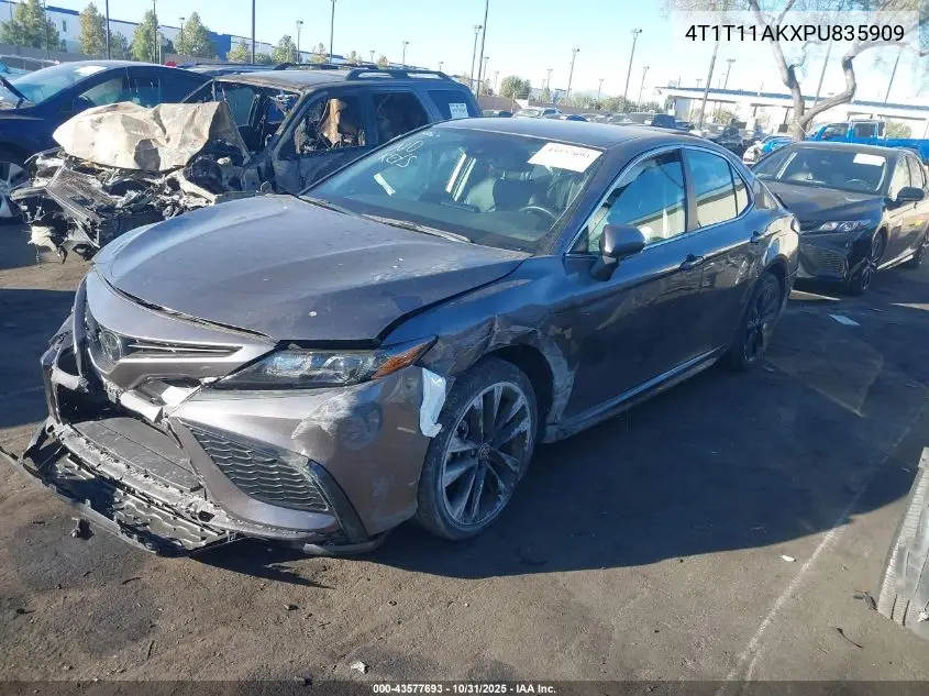 4T1T11AKXPU835909 2023 Toyota Camry Se