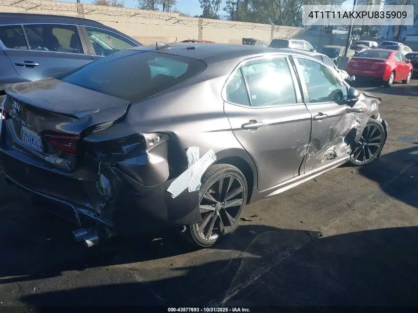4T1T11AKXPU835909 2023 Toyota Camry Se