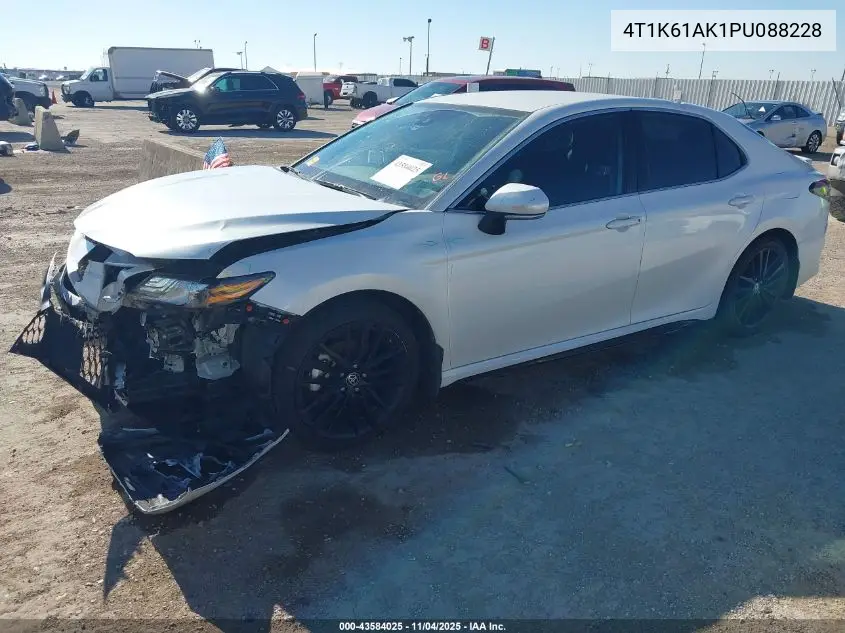 4T1K61AK1PU088228 2023 Toyota Camry Xse