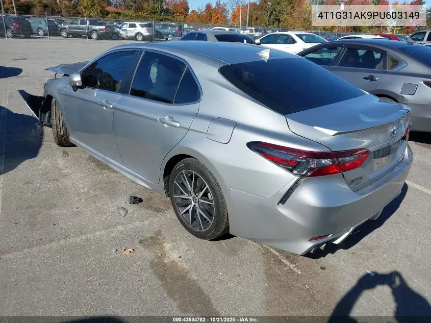 4T1G31AK9PU603149 2023 Toyota Camry Se Hybrid