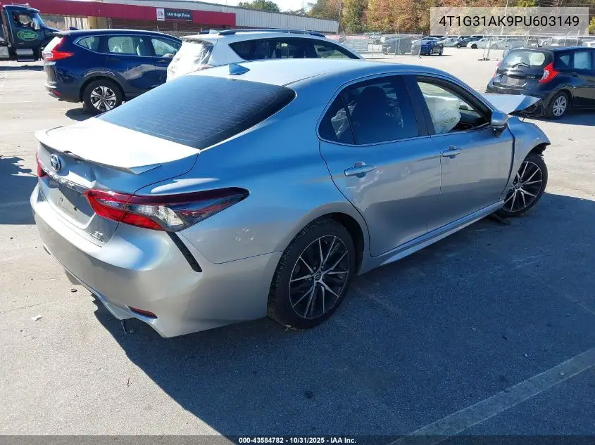 4T1G31AK9PU603149 2023 Toyota Camry Se Hybrid