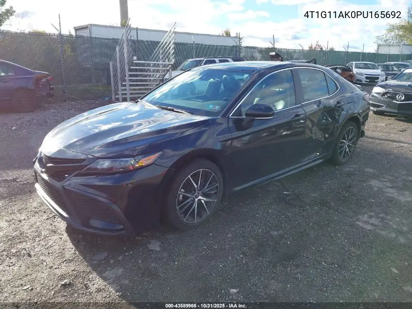 4T1G11AK0PU165692 2023 Toyota Camry Se
