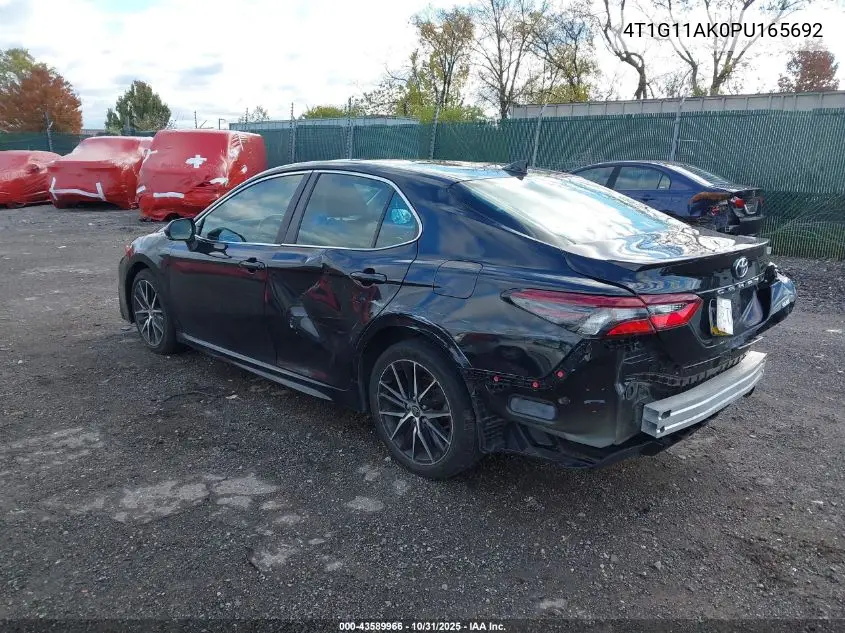 4T1G11AK0PU165692 2023 Toyota Camry Se