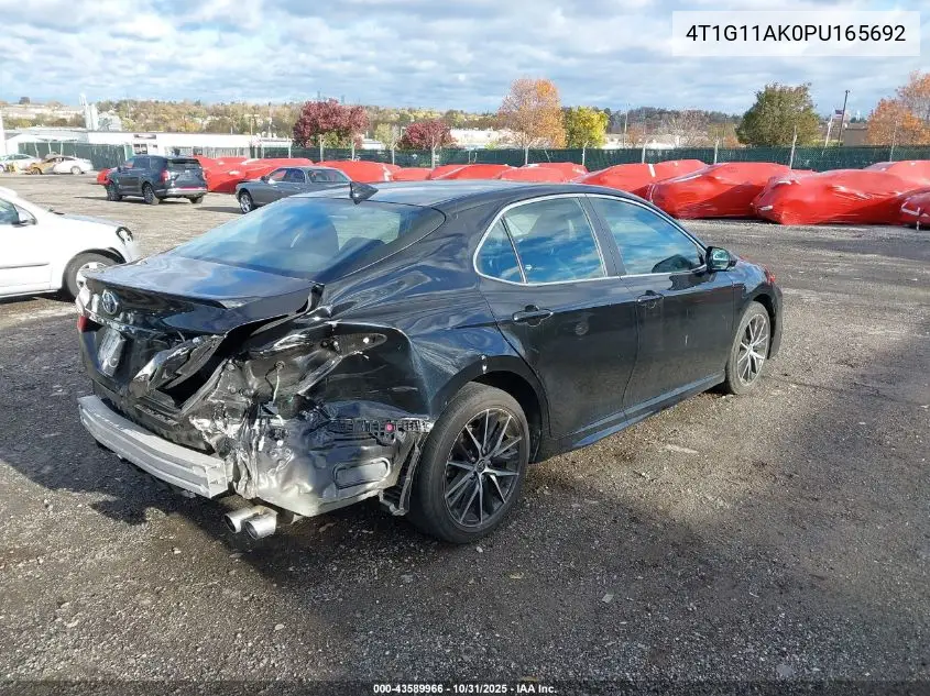 4T1G11AK0PU165692 2023 Toyota Camry Se
