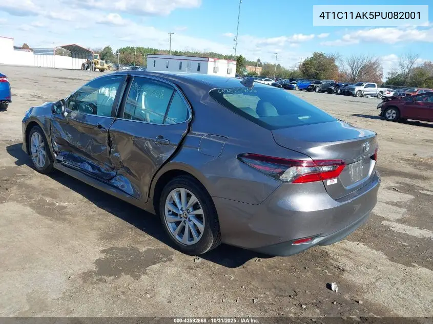 4T1C11AK5PU082001 2023 Toyota Camry Le