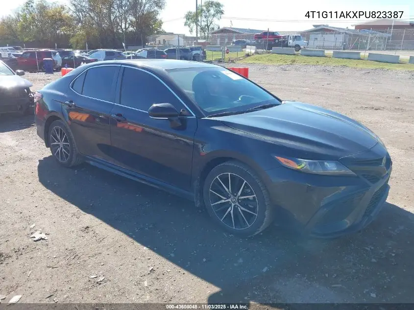 4T1G11AKXPU823387 2023 Toyota Camry Se