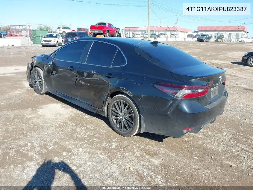 4T1G11AKXPU823387 2023 Toyota Camry Se
