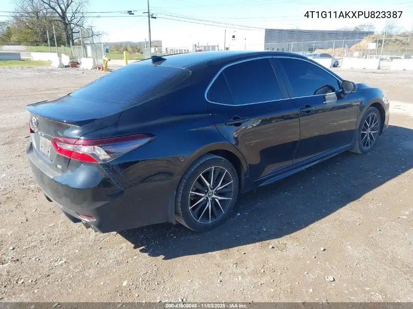 4T1G11AKXPU823387 2023 Toyota Camry Se