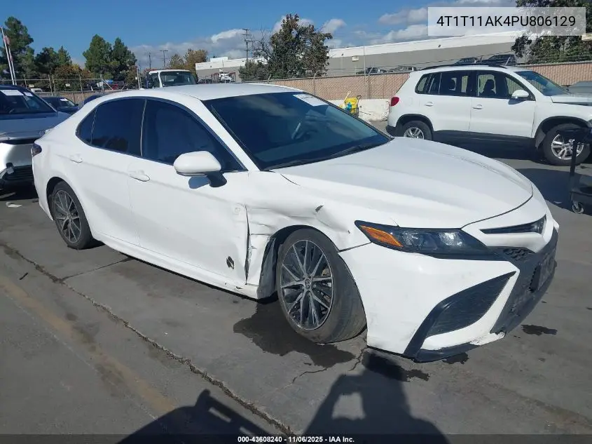 4T1T11AK4PU806129 2023 Toyota Camry Se