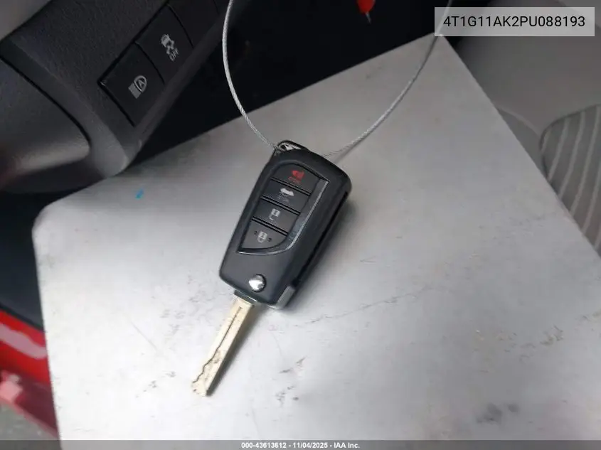 4T1G11AK2PU088193 2023 Toyota Camry Se