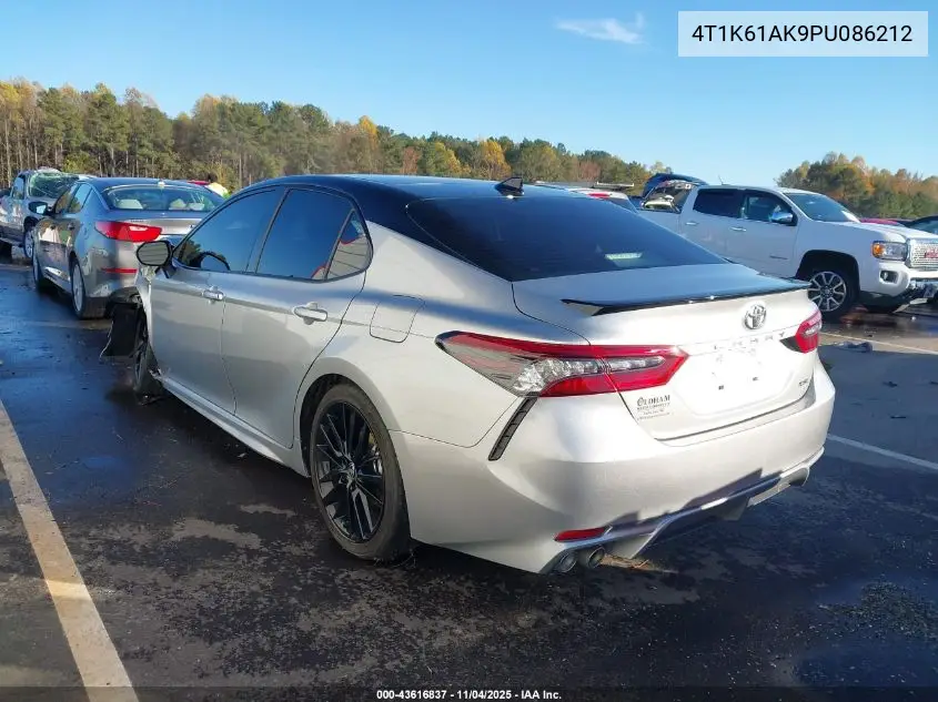 4T1K61AK9PU086212 2023 Toyota Camry Xse
