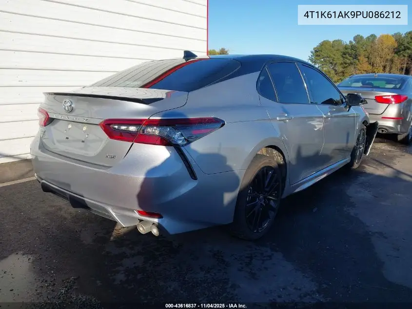 4T1K61AK9PU086212 2023 Toyota Camry Xse
