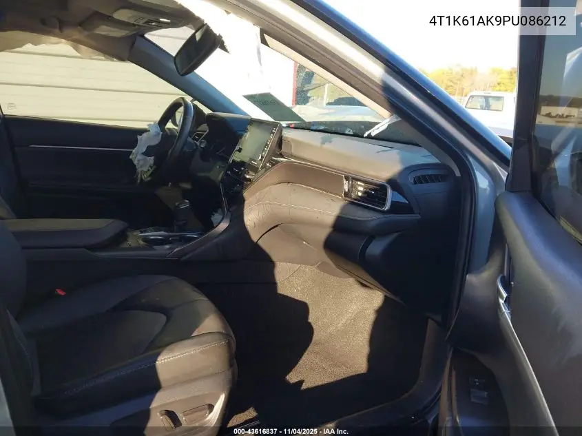 4T1K61AK9PU086212 2023 Toyota Camry Xse