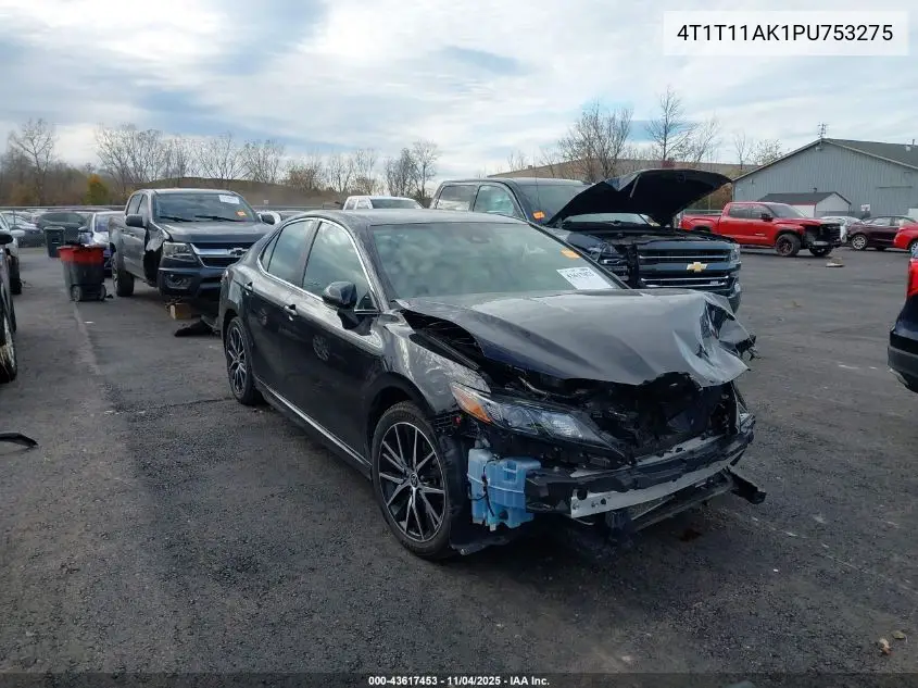 4T1T11AK1PU753275 2023 Toyota Camry Se