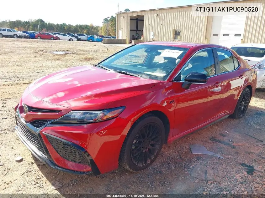 4T1G11AK1PU090520 2023 Toyota Camry Se
