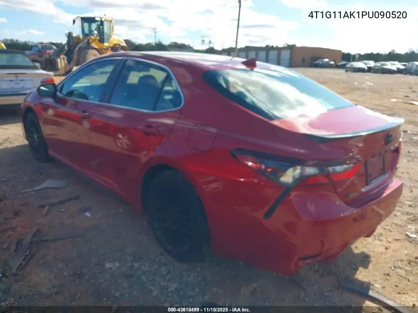 4T1G11AK1PU090520 2023 Toyota Camry Se