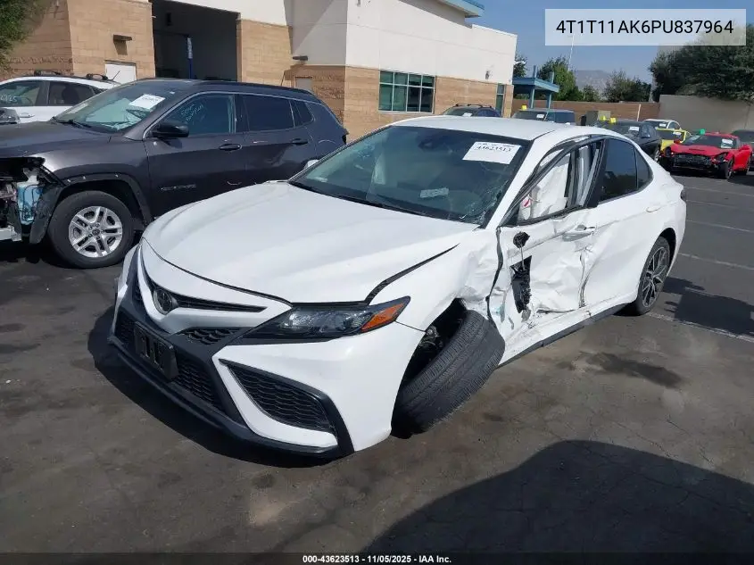 4T1T11AK6PU837964 2023 Toyota Camry Se