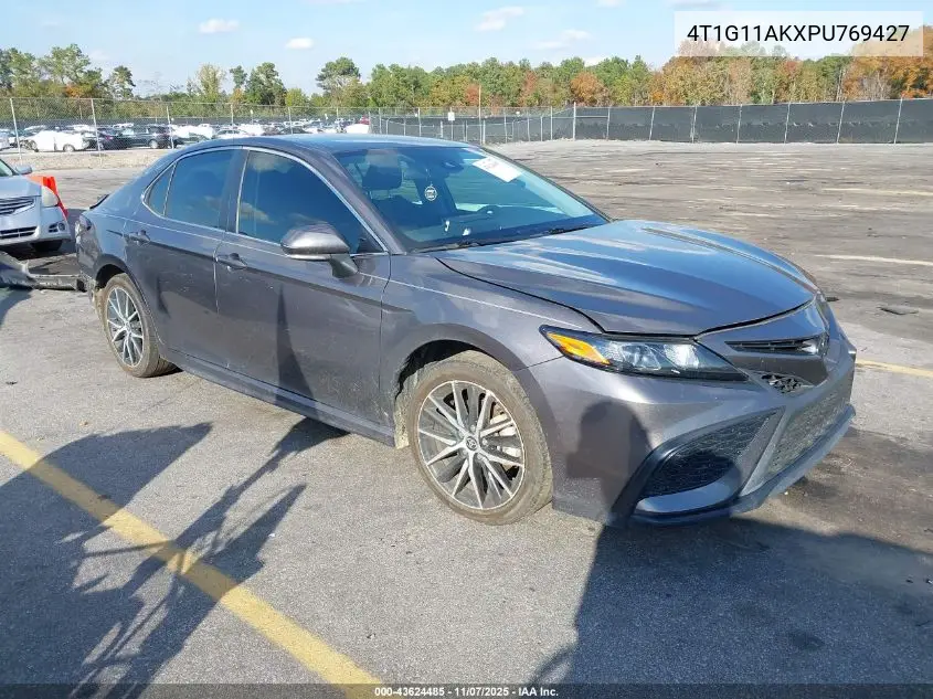 4T1G11AKXPU769427 2023 Toyota Camry Se