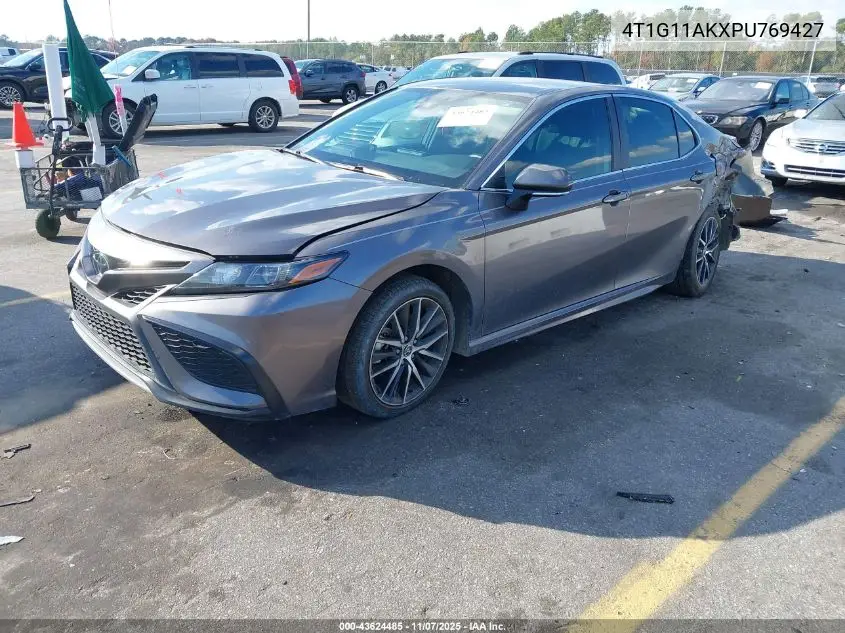 4T1G11AKXPU769427 2023 Toyota Camry Se