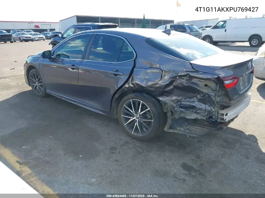 4T1G11AKXPU769427 2023 Toyota Camry Se