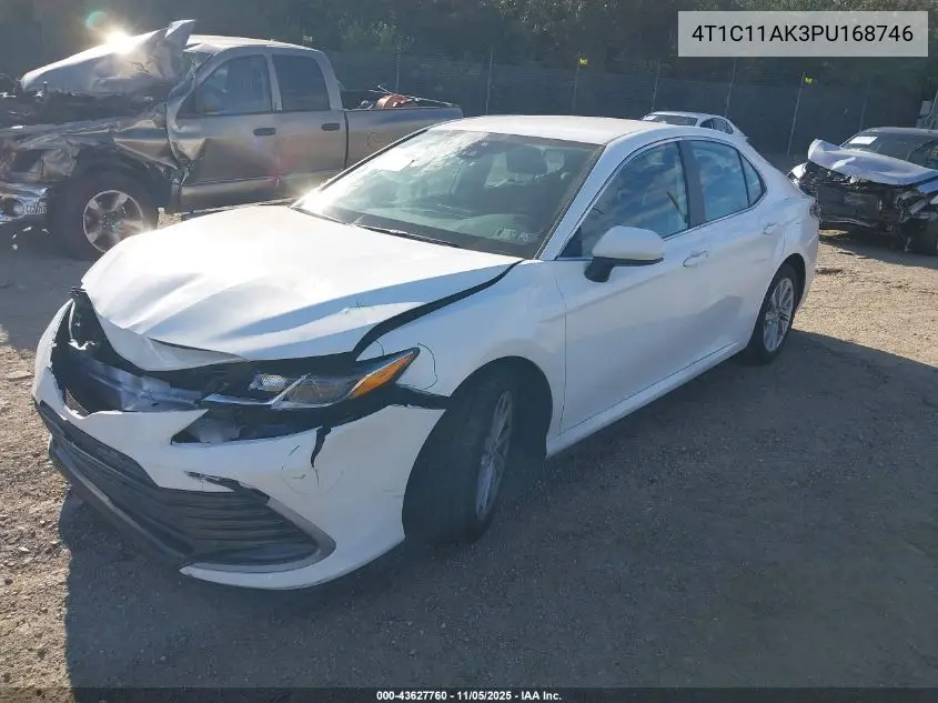 4T1C11AK3PU168746 2023 Toyota Camry Le